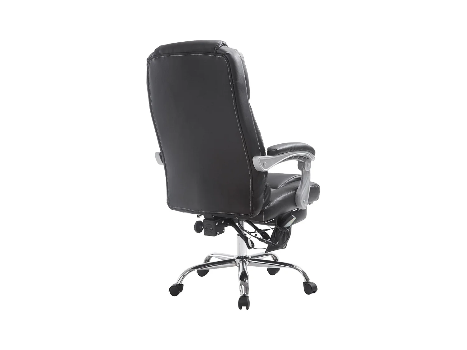 Fauteuil de bureau avec PVC noire 68 x 64 x 118 cm 10_0002577