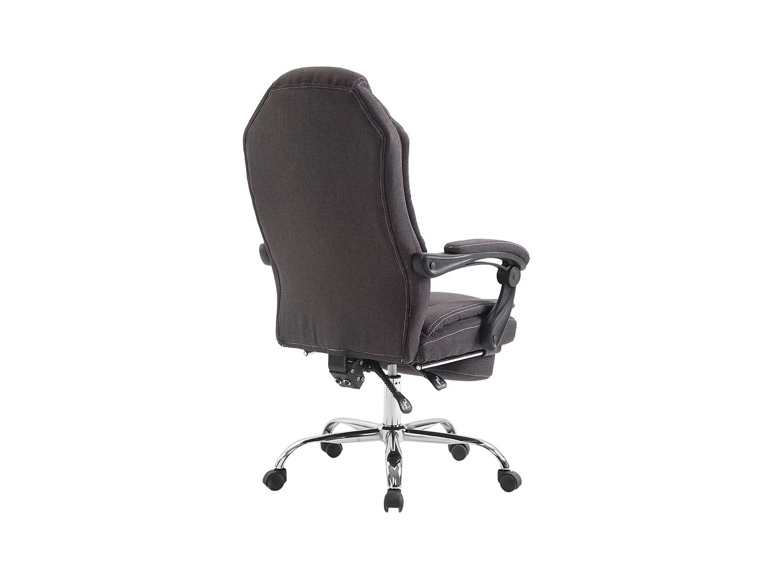 Fauteuil de bureau sur métal grise 67 x 64 x 114 cm 10_0002439