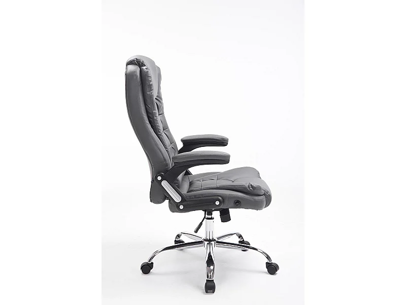 Fauteuil de bureau sur métal grise 69.5 x 78 x 113 cm 10_0002658