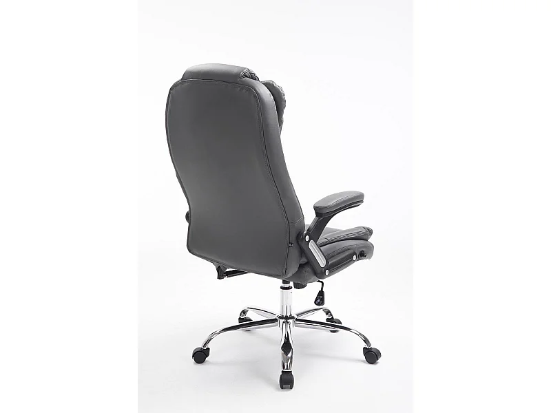 Fauteuil de bureau sur métal grise 69.5 x 78 x 113 cm 10_0002658