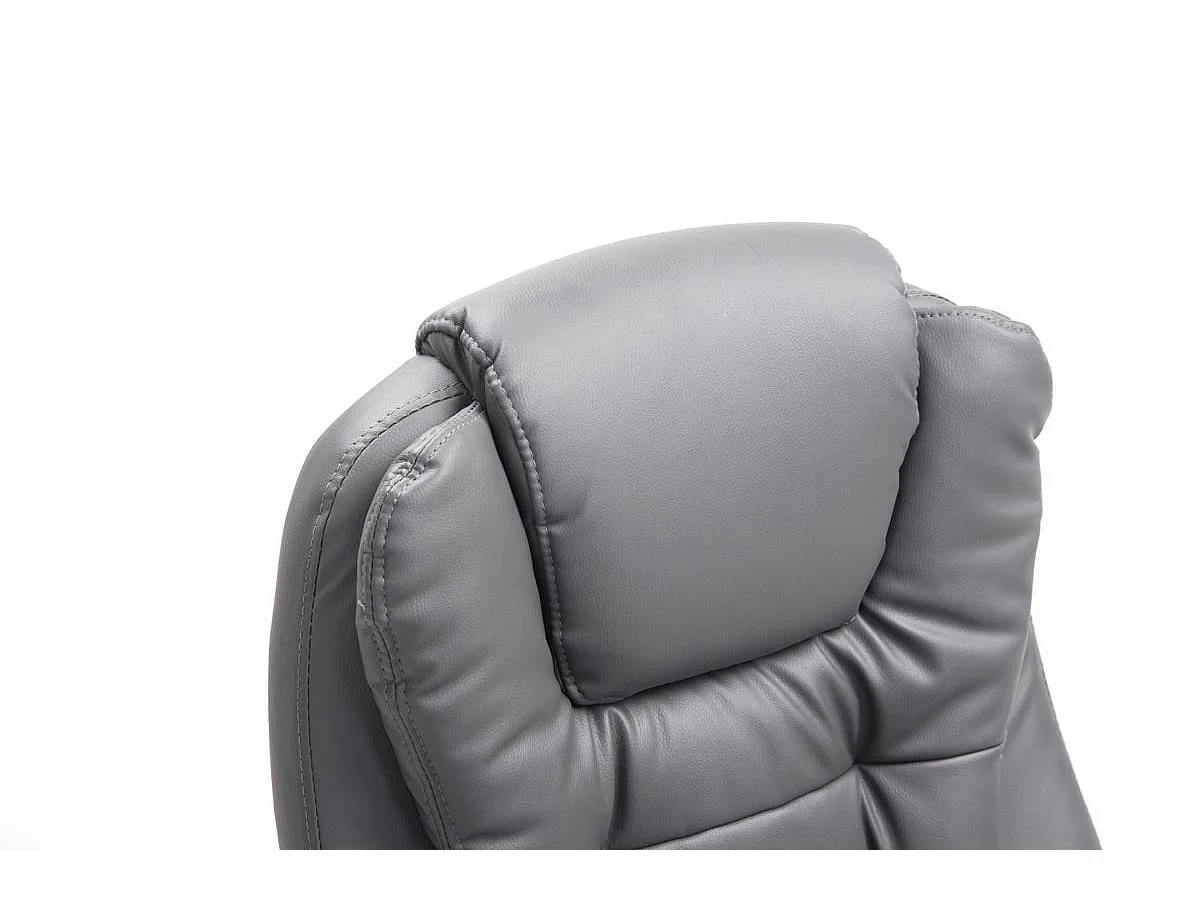 Fauteuil de bureau sur métal grise 69.5 x 78 x 113 cm 10_0002658