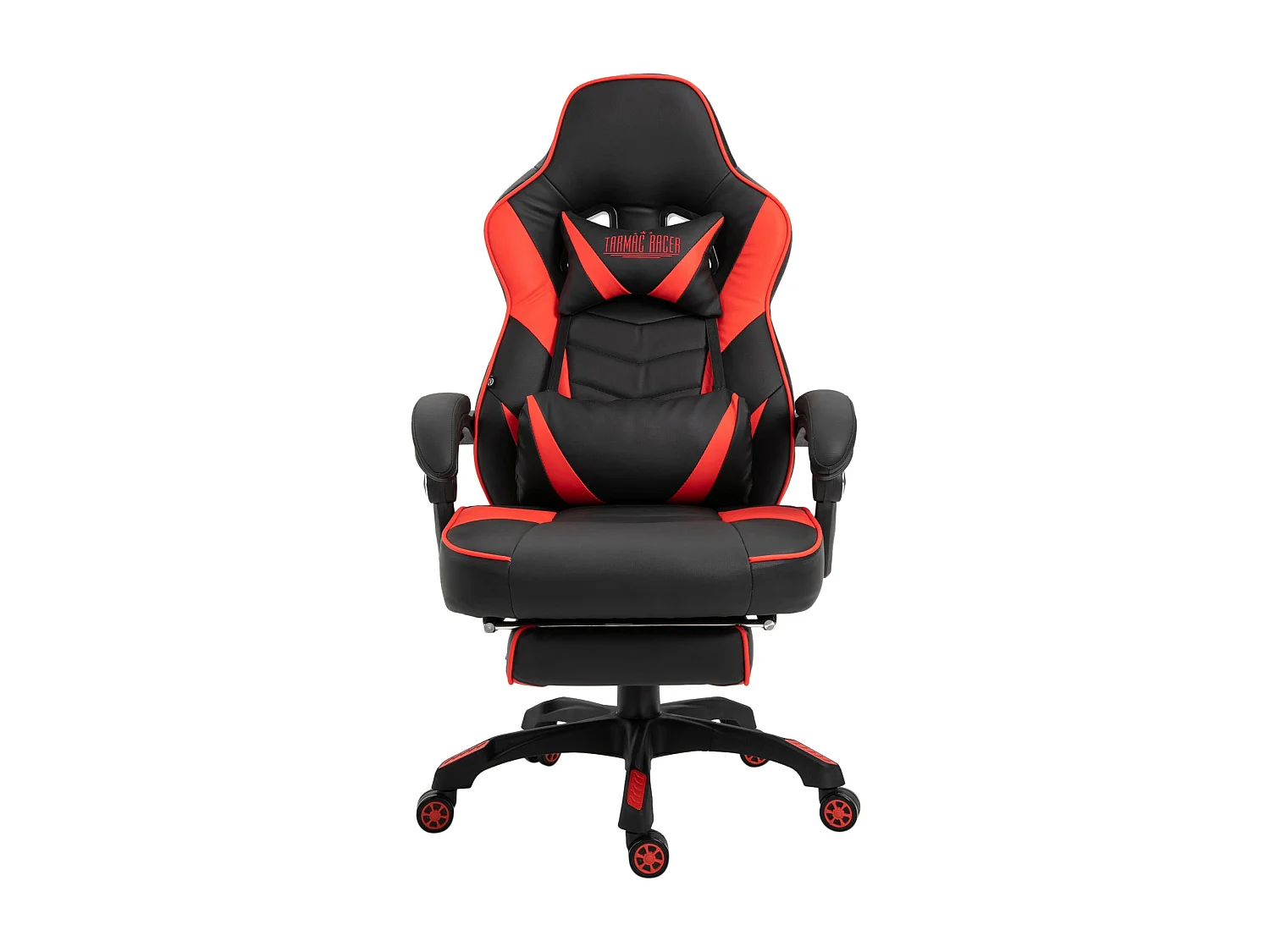 Fauteuil de bureau chaise PVC noire 67 x 69 x 120 cm 10_0002669