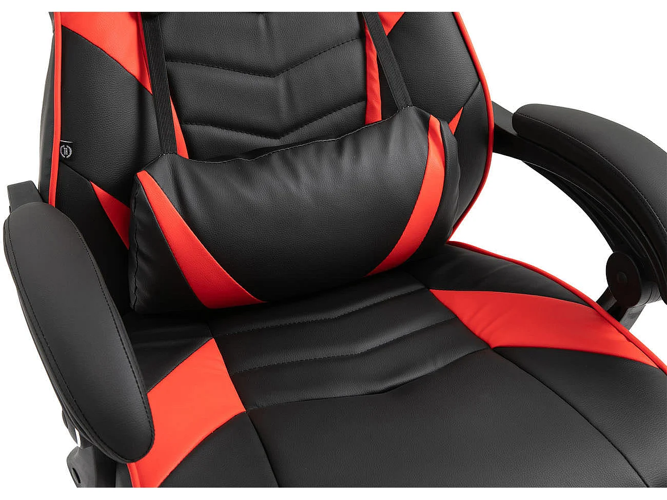 Fauteuil de bureau chaise PVC noire 67 x 69 x 120 cm 10_0002669