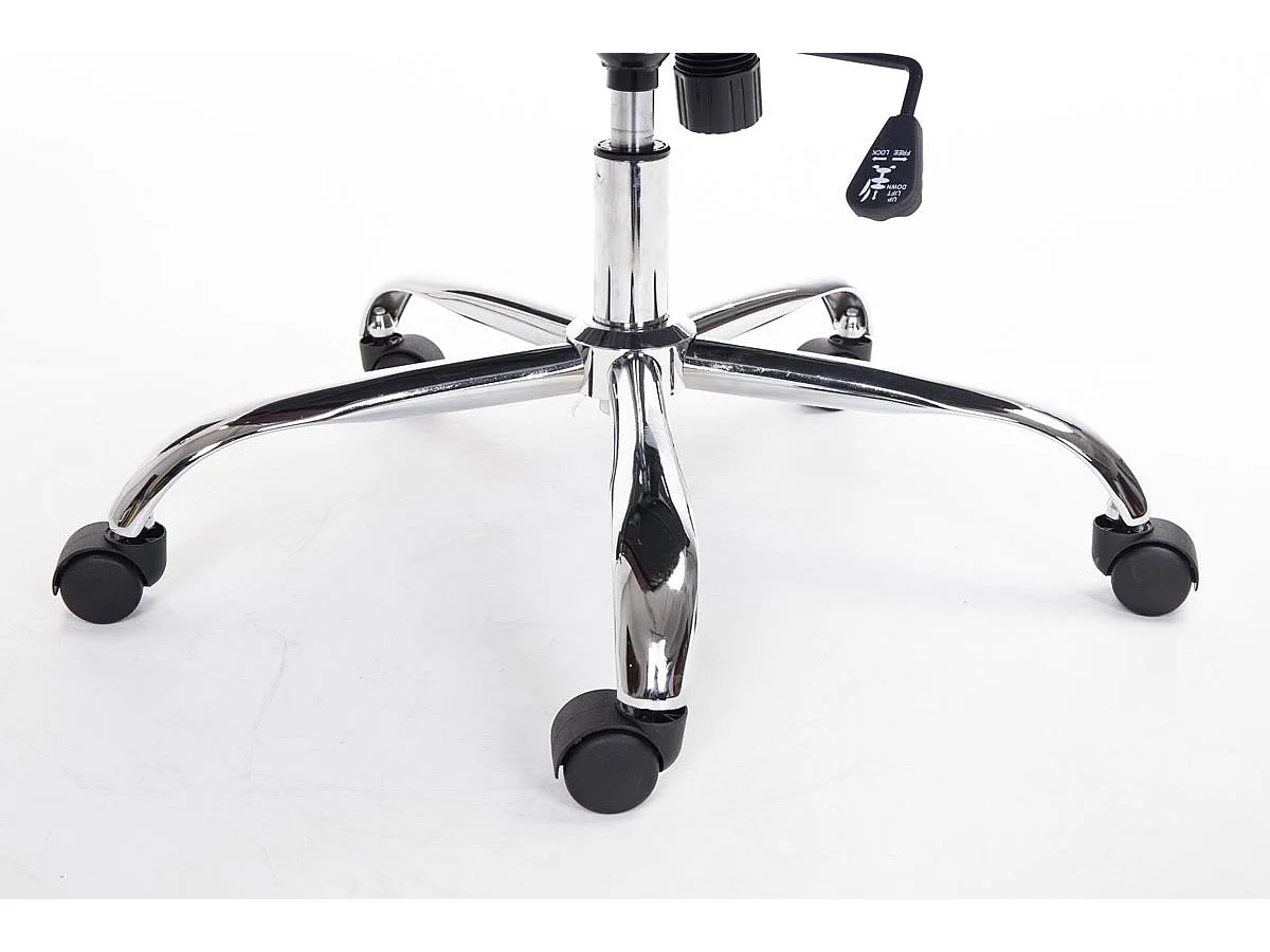 Fauteuil de bureau sur métal bordeaux 69.5 x 78 x 113 cm 10_0002660