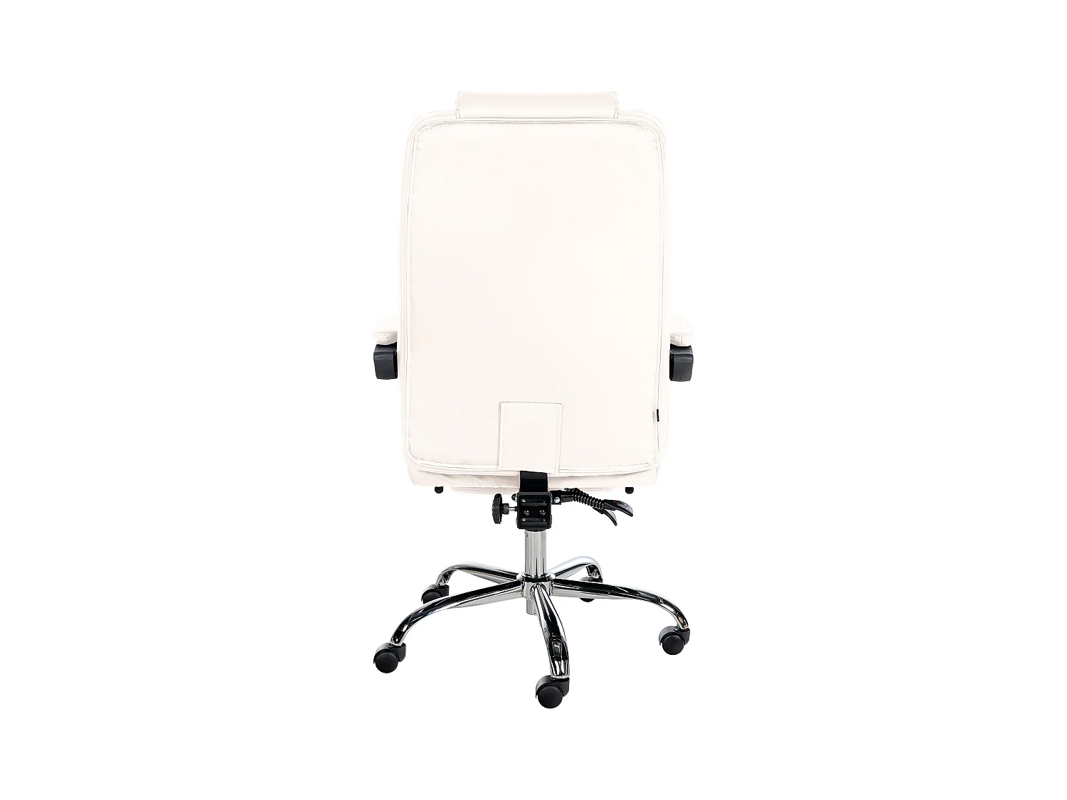 Fauteuil de bureau ergonomique métal blanche 67 x 68 x 115 cm 10_0002569
