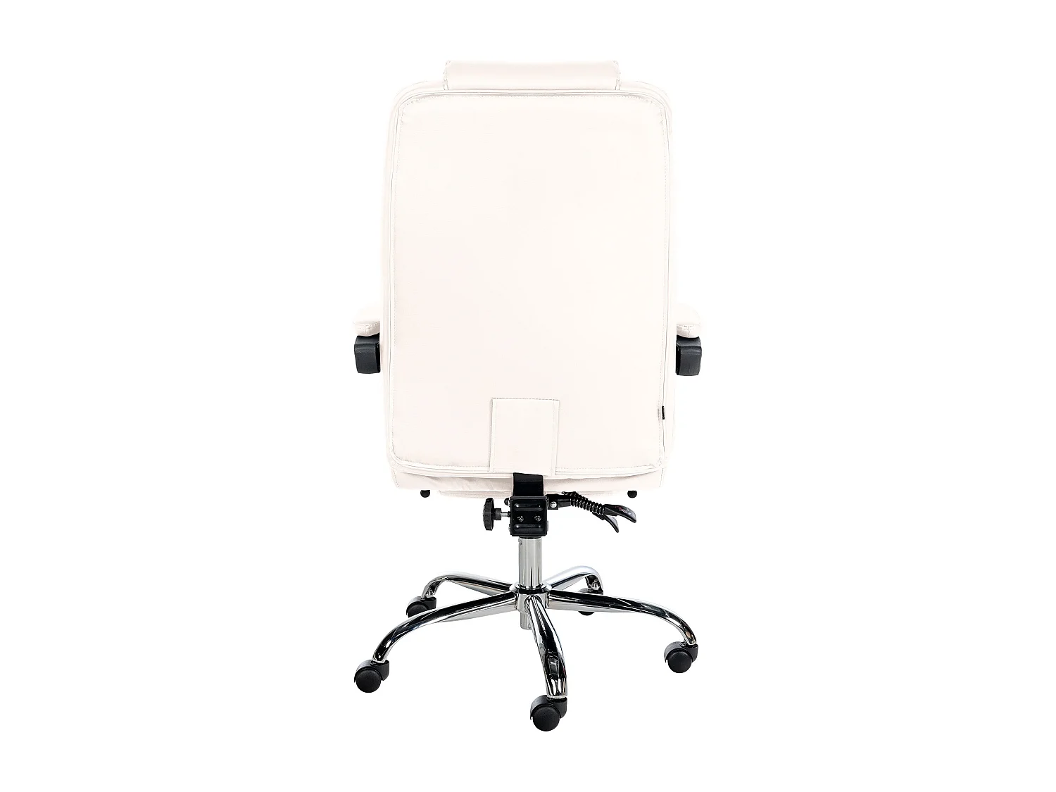 Fauteuil de bureau ergonomique métal blanche 67 x 68 x 115 cm 10_0002569