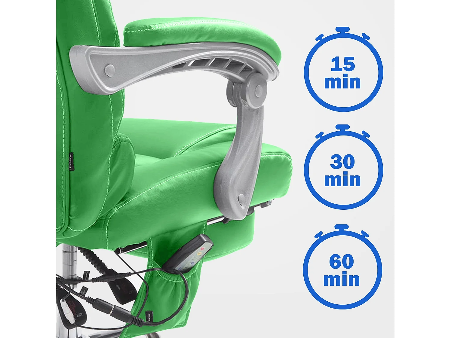 Fauteuil de bureau avec PVC 68 x 64 x 118 cm 10_0002585