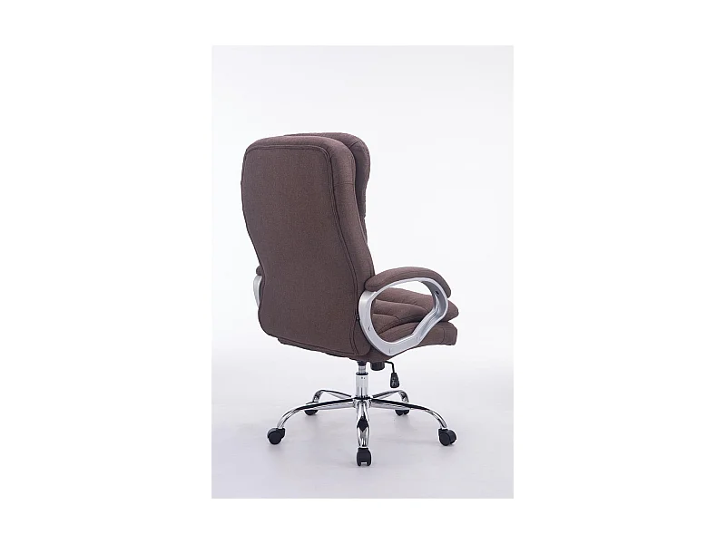 Fauteuil de bureau ergonomique métal marron 68 x 77 x 116 cm 10_0002401