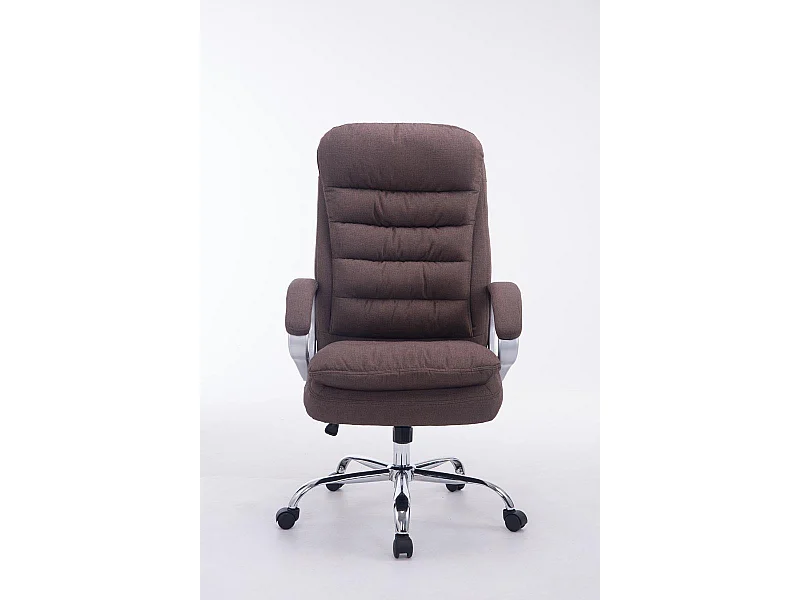 Fauteuil de bureau ergonomique métal marron 68 x 77 x 116 cm 10_0002401