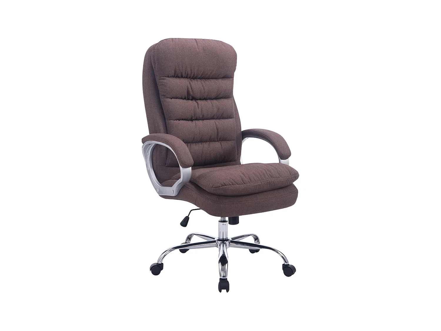 Fauteuil de bureau ergonomique métal marron 68 x 77 x 116 cm 10_0002401
