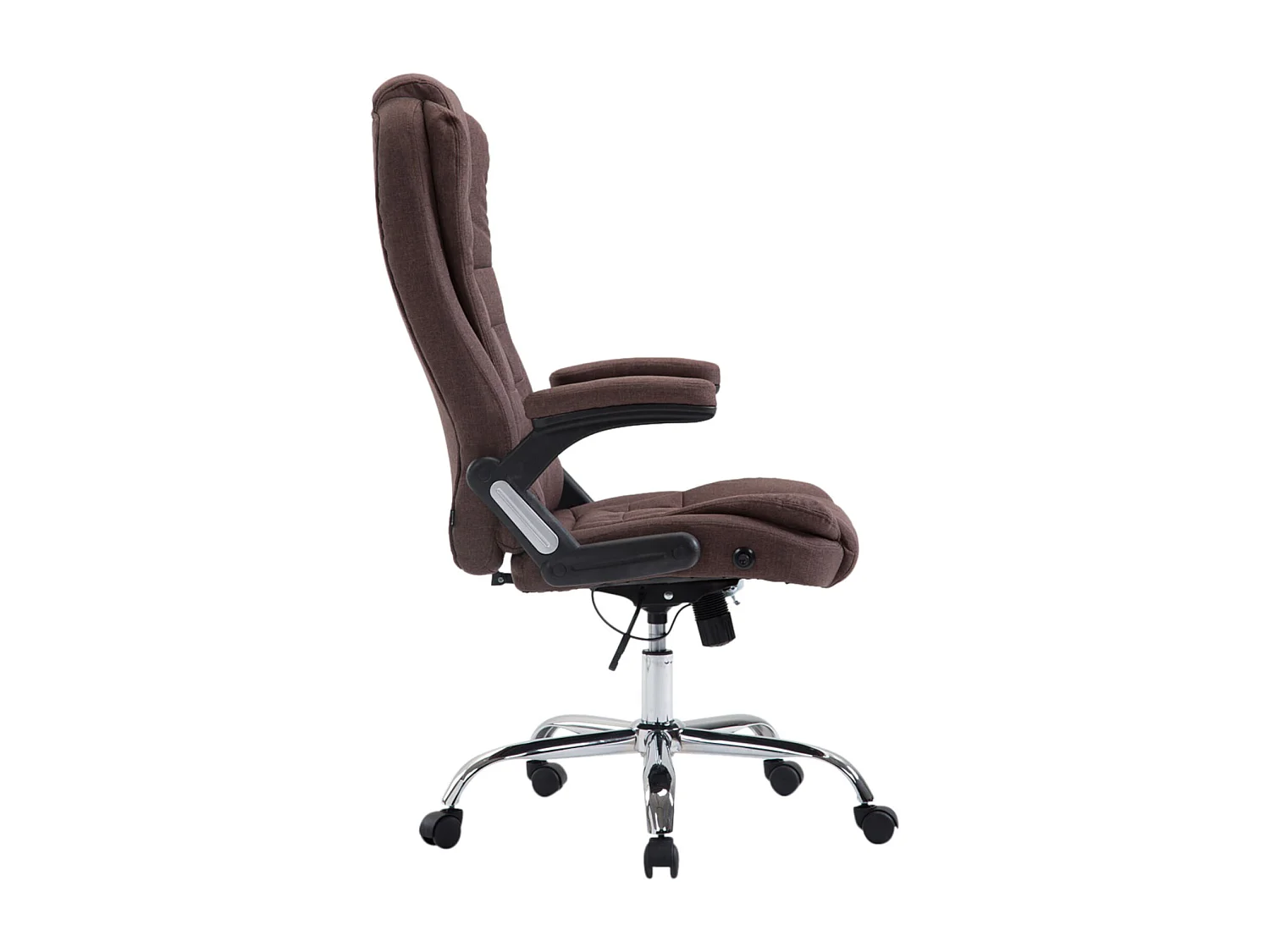 Fauteuil de bureau XXL métal marron 69.5 x 78 x 113 cm 10_0002662