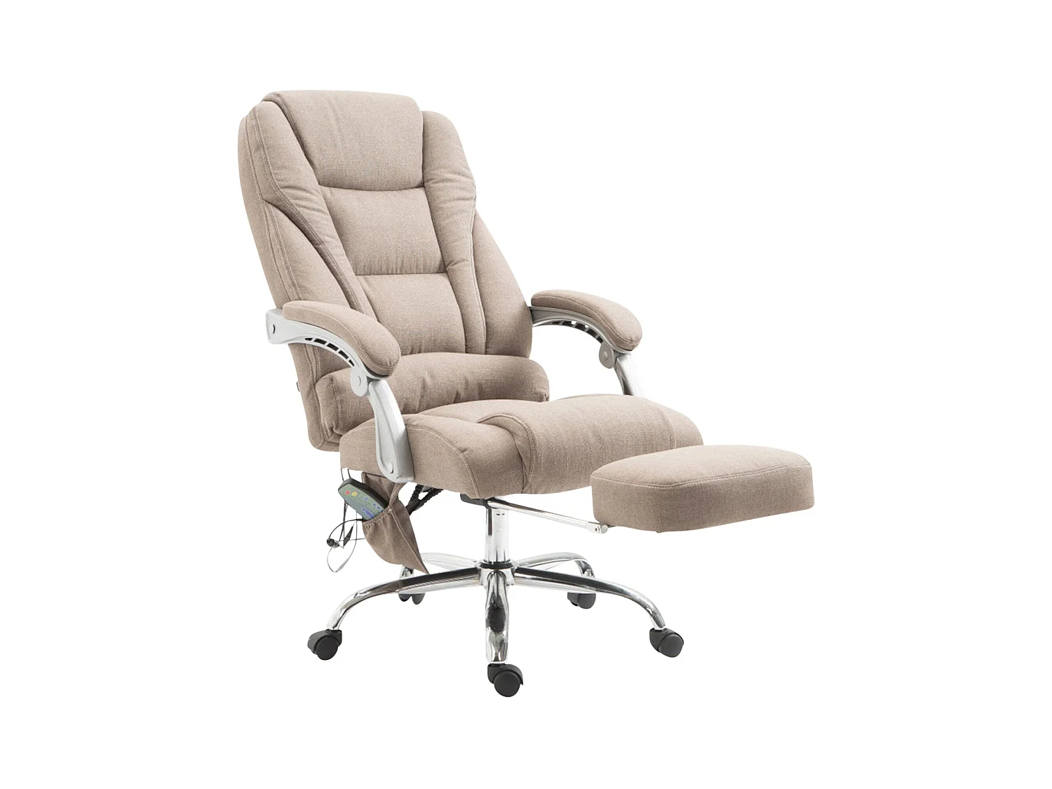 Fauteuil de bureau avec tissu 68 x 64 x 118 cm 10_0002593