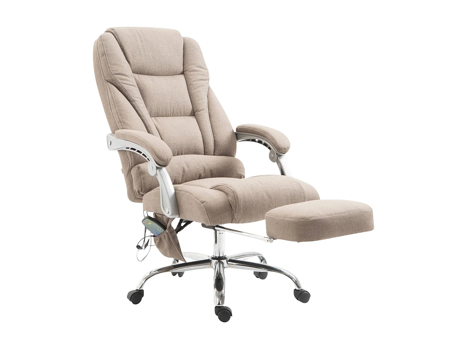 Fauteuil de bureau avec tissu 68 x 64 x 118 cm 10_0002593