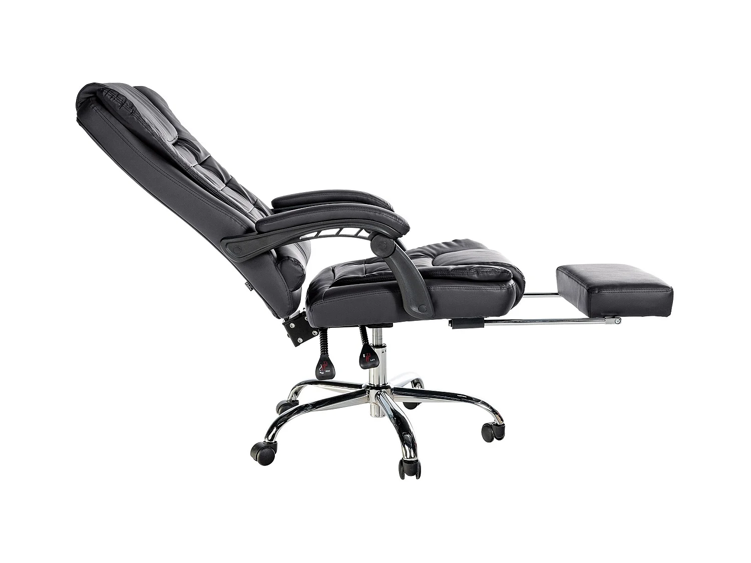 Fauteuil de bureau ergonomique métal argentée 67 x 68 x 115 cm 10_0002568