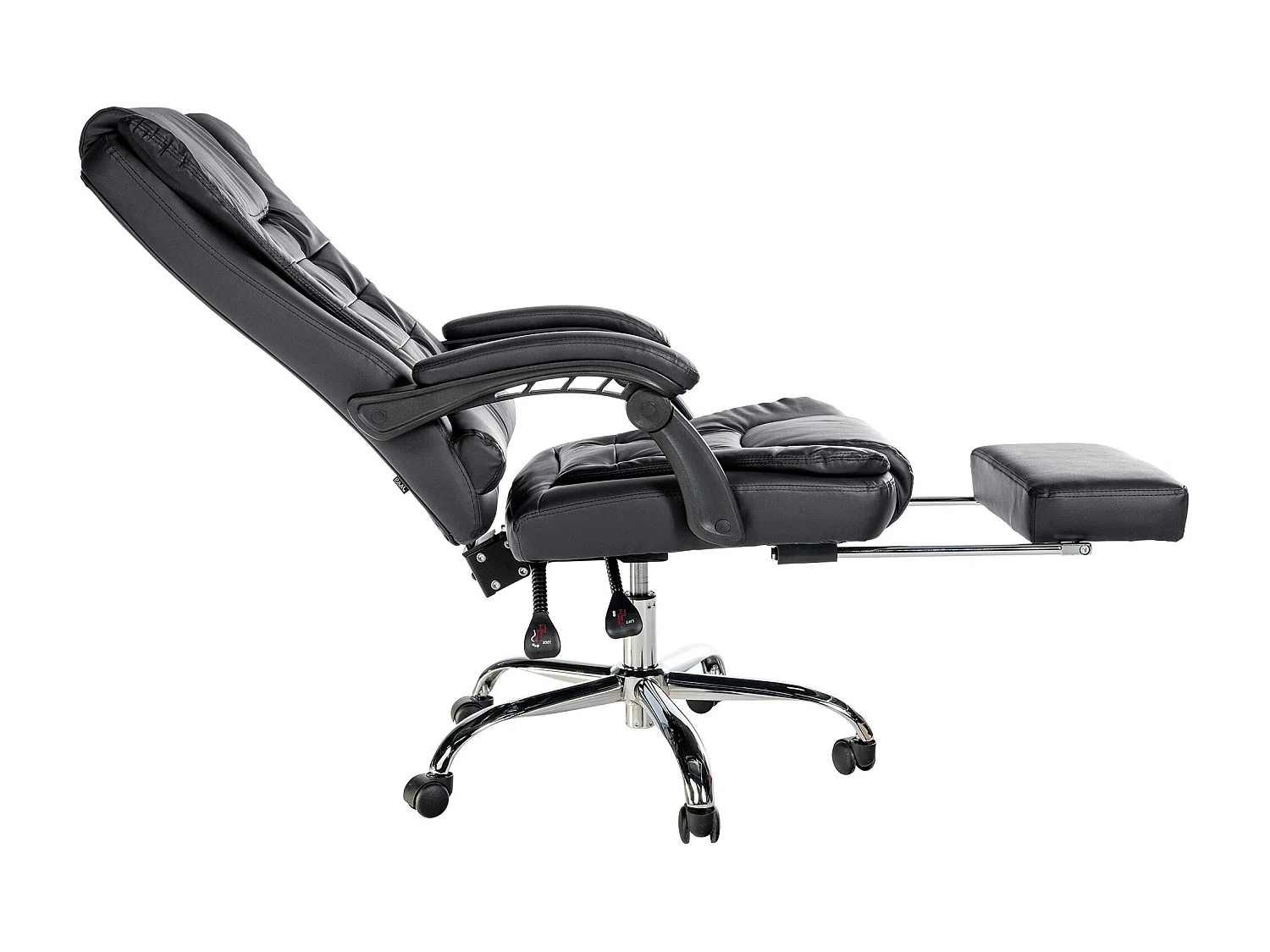 Fauteuil de bureau ergonomique métal argentée 67 x 68 x 115 cm 10_0002568