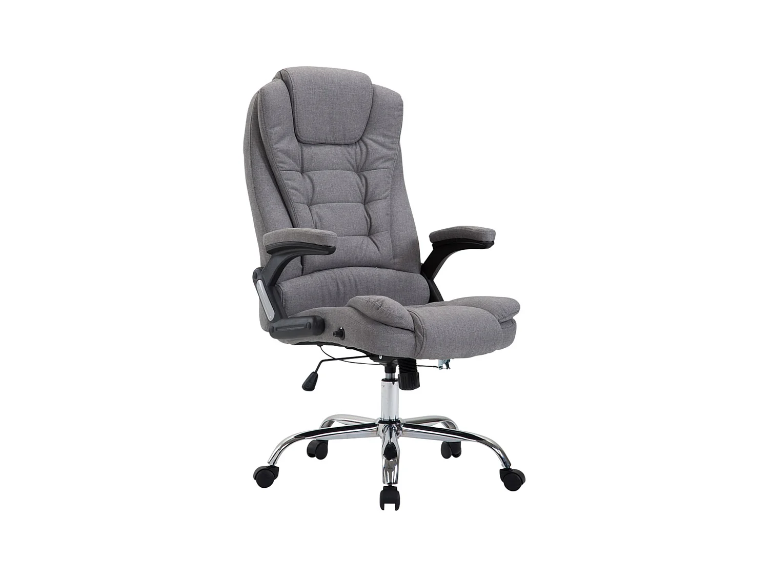 Fauteuil de bureau XXL métal grise 69.5 x 78 x 113 cm 10_0002665