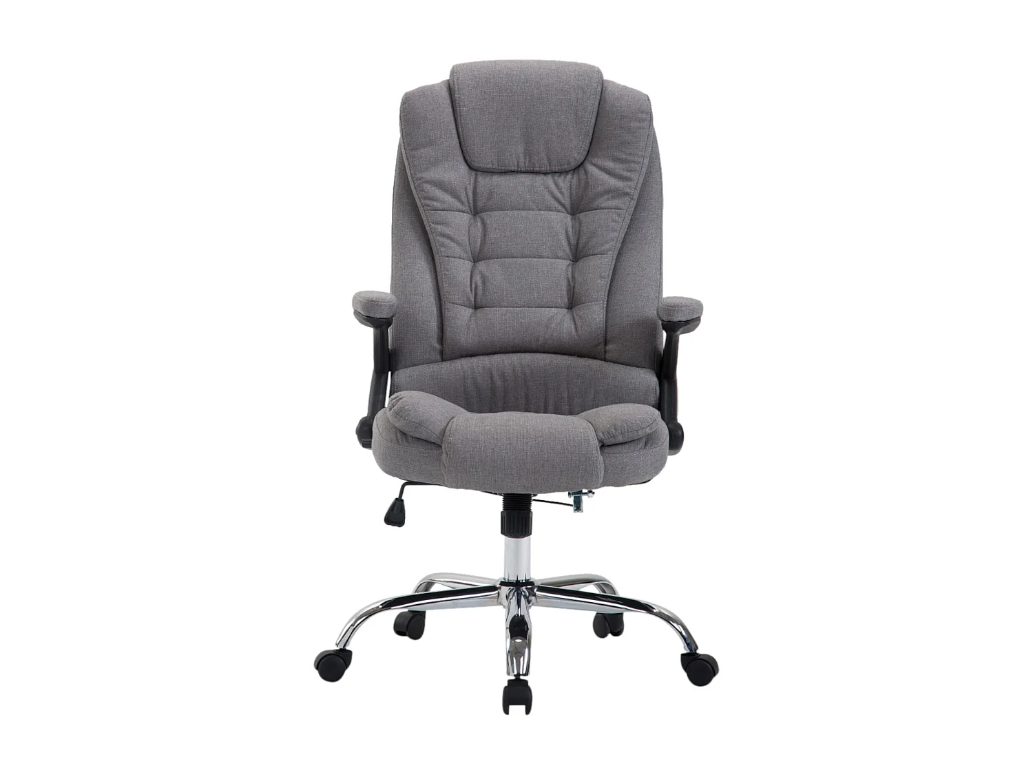 Fauteuil de bureau XXL métal grise 69.5 x 78 x 113 cm 10_0002665