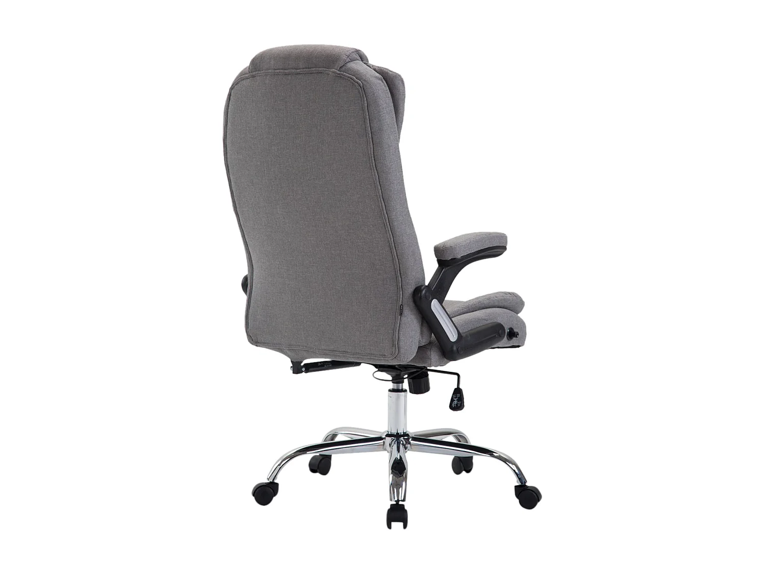 Fauteuil de bureau XXL métal grise 69.5 x 78 x 113 cm 10_0002665