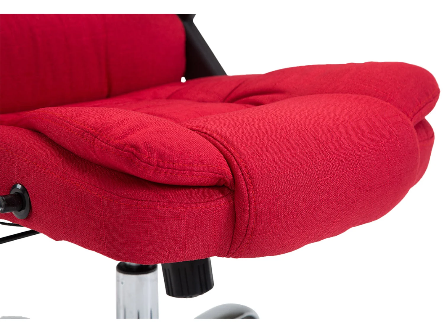 Fauteuil de bureau XXL métal argentée 69.5 x 78 x 113 cm 10_0002666