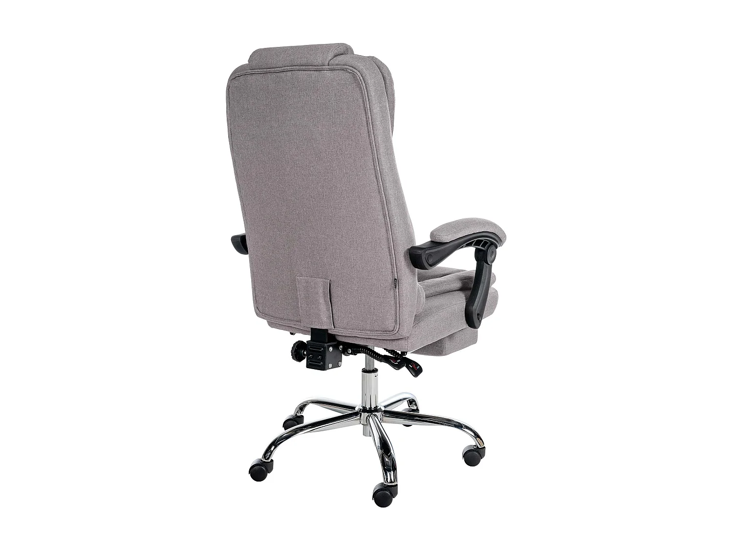 Fauteuil de bureau ergonomique métal grise 67 x 68 x 115 cm 10_0002571