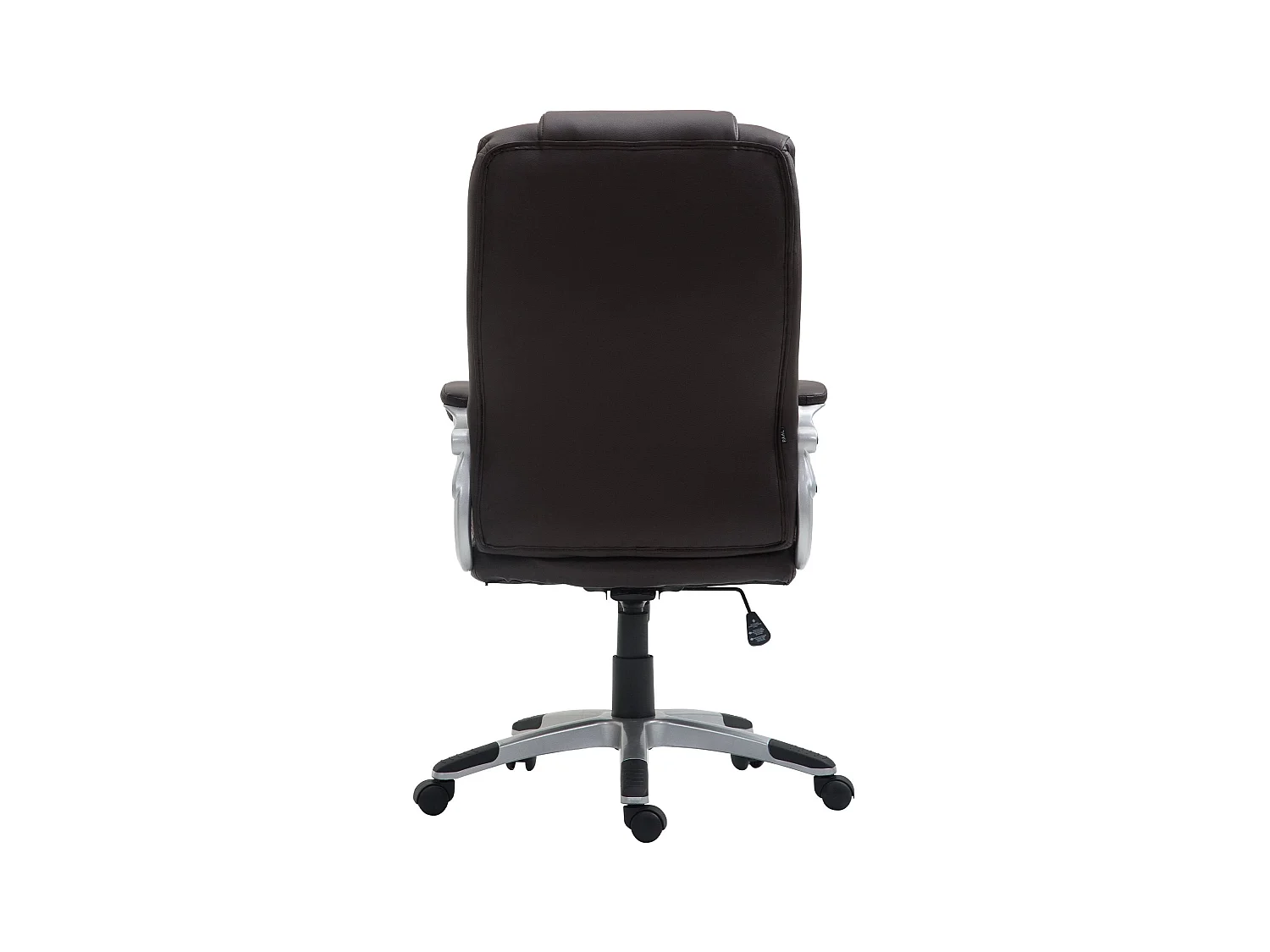 Fauteuil de bureau sur PVC marron 65 x 73 x 109 cm 10_0002650