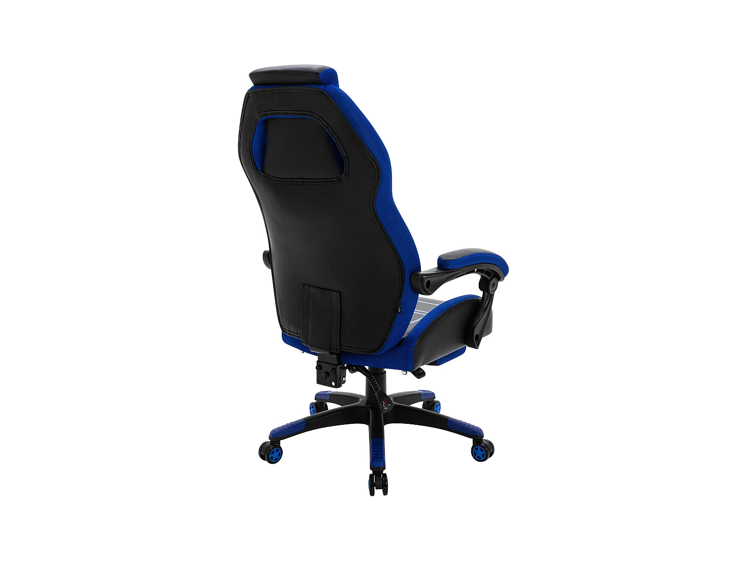 Fauteuil de bureau avec PVC bleue 69 x 70.5 x 118 cm 10_0002448