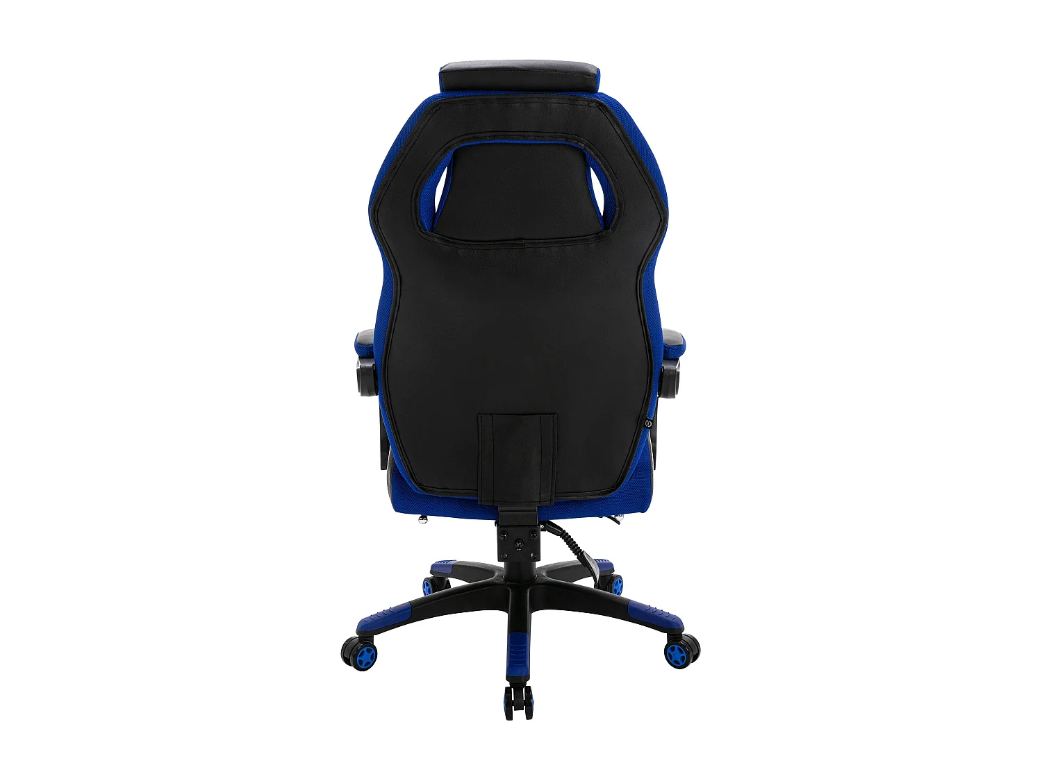 Fauteuil de bureau avec PVC bleue 69 x 70.5 x 118 cm 10_0002448