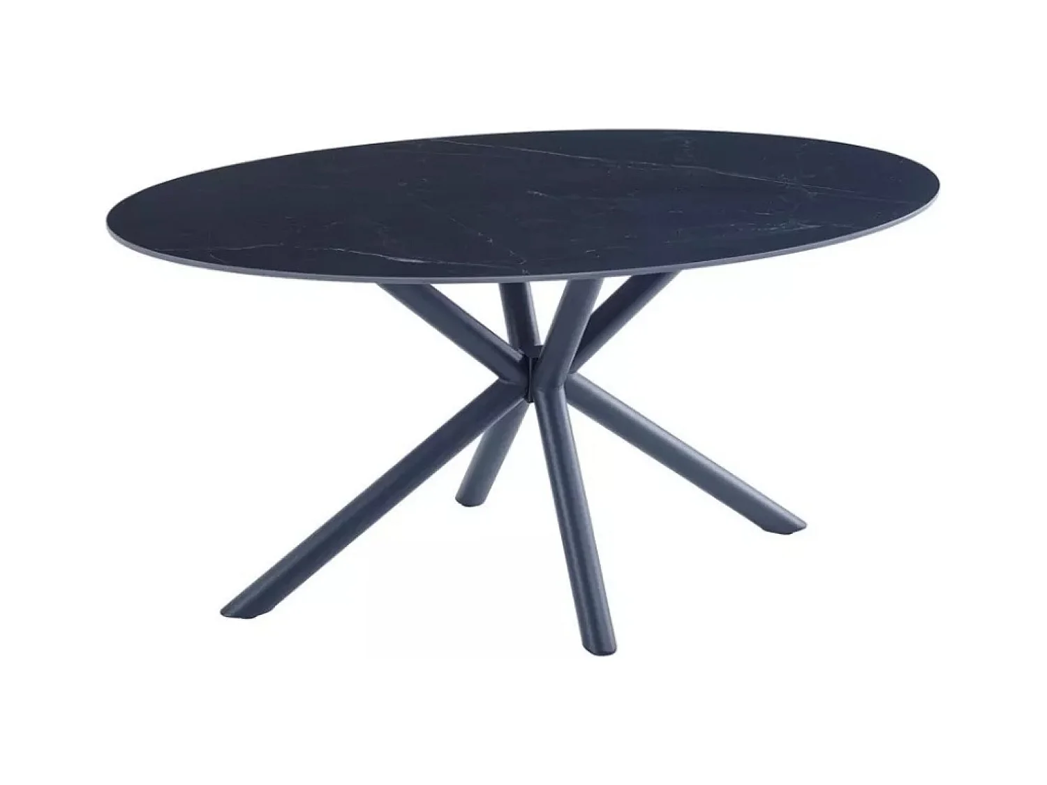 Esstisch Melis (90x160)/Keramik/Schwarz