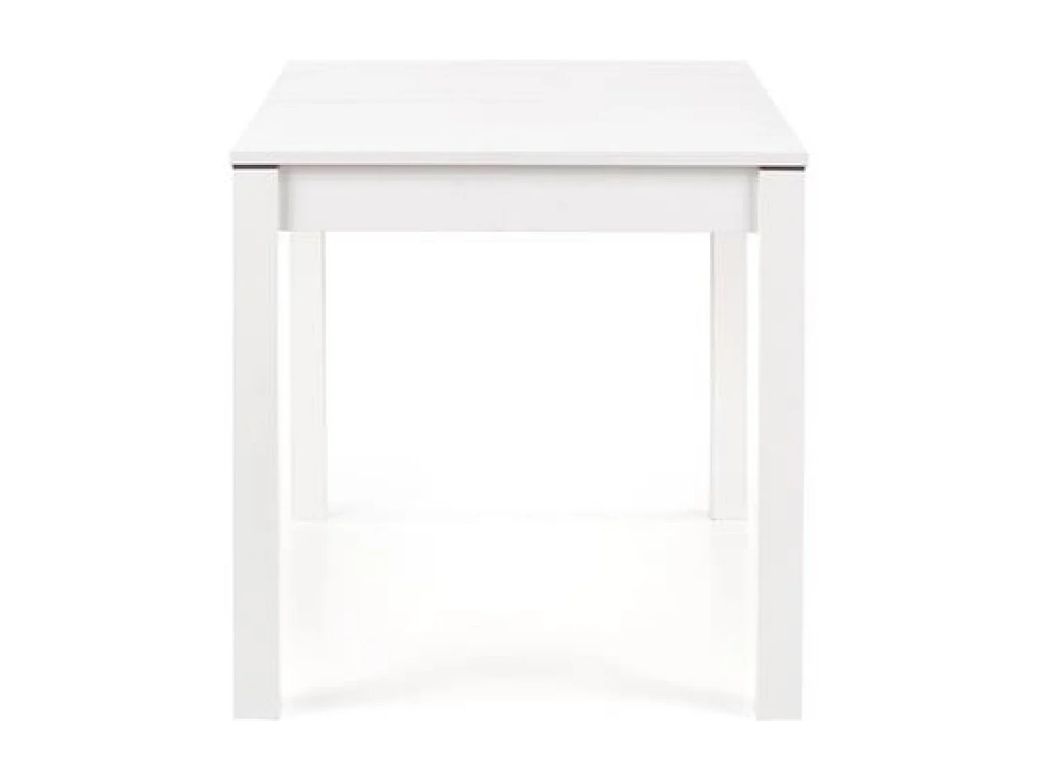 Esstisch Maurycy (75x118-158)/MDF/Weiss