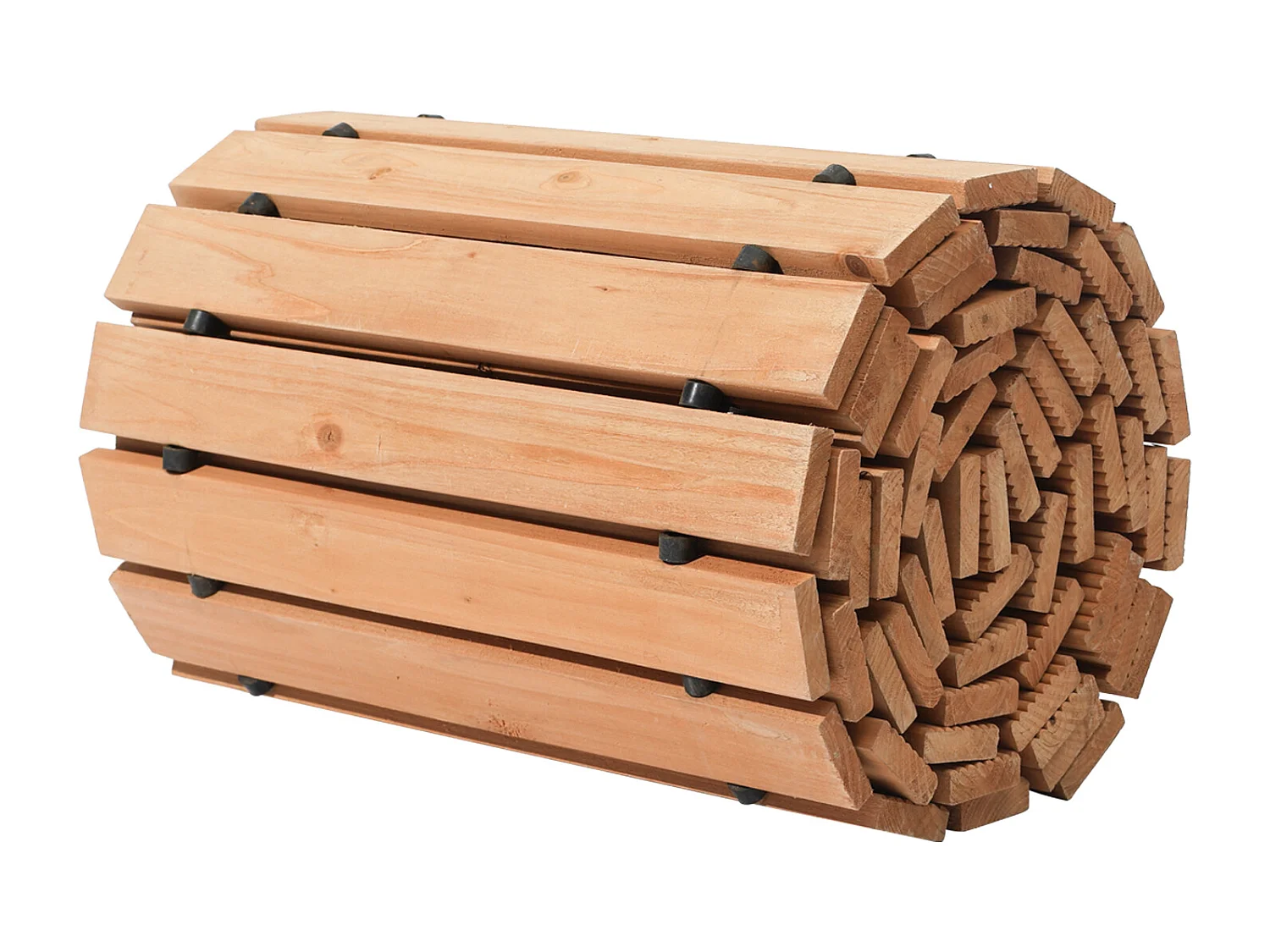 Allée Chemin de Jardin, SucceBuy Passerelle de Jardin Droite en Bois (365 × 55 cm) – Modèle à Dérouler