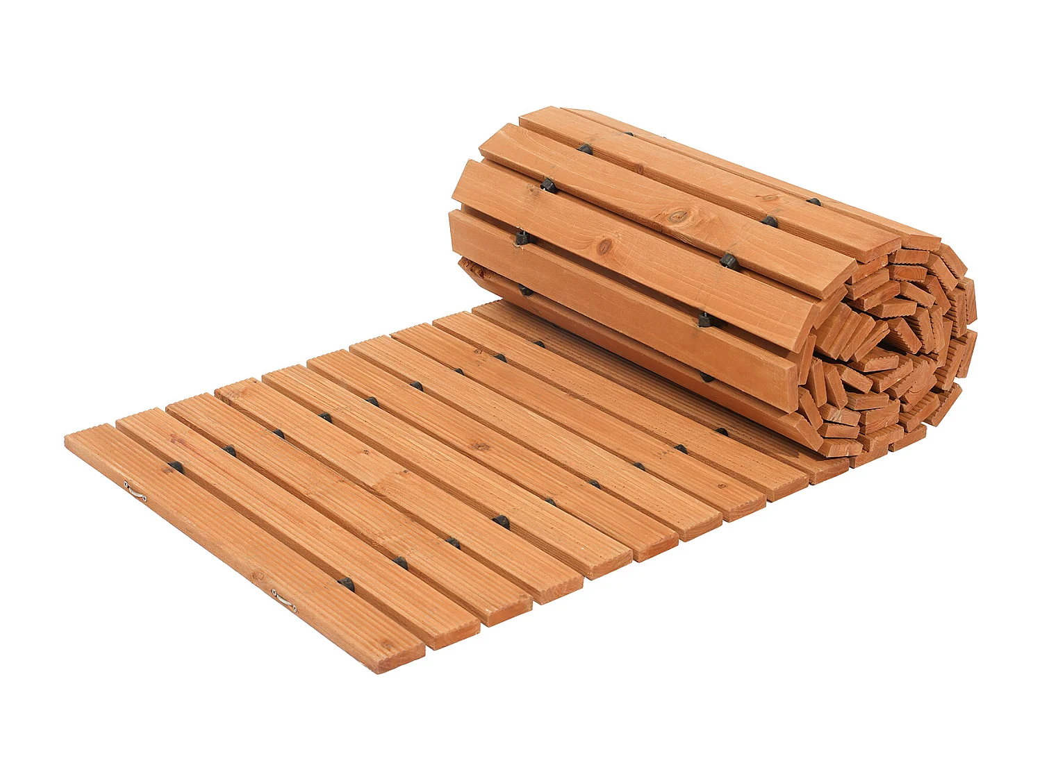 Allée Chemin de Jardin, SucceBuy – Allée de Jardin Droite en Bois (365 × 43 cm) – Déroulable