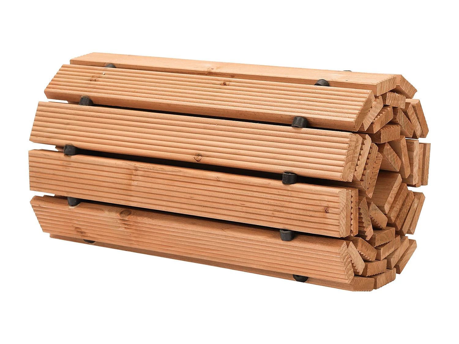 Allée Chemin de Jardin, SucceBuy Passerelle de Jardin Droite en Bois (244 × 43 cm)