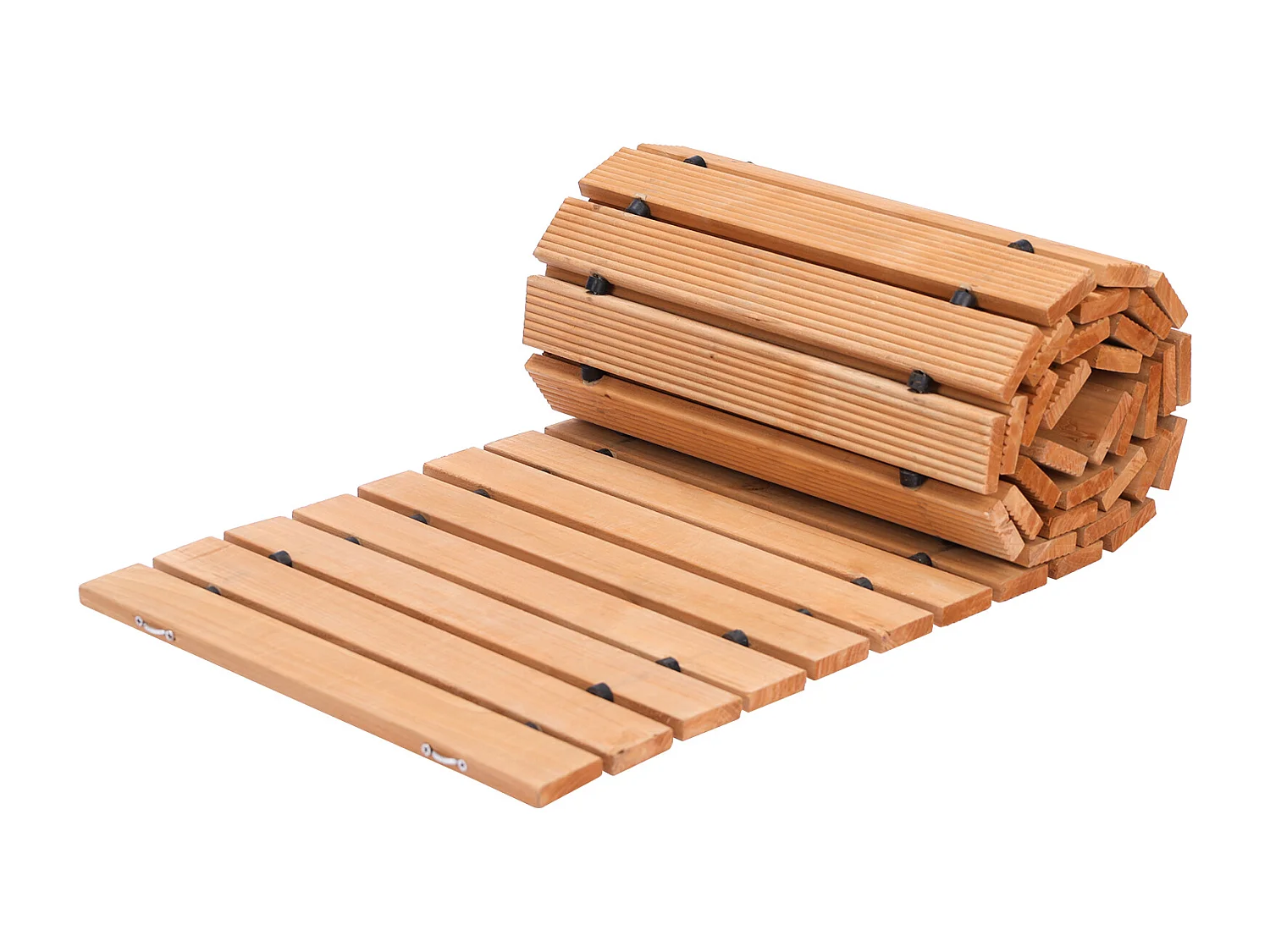 Allée Chemin de Jardin, SucceBuy Passerelle de Jardin Droite en Bois (244 × 43 cm)