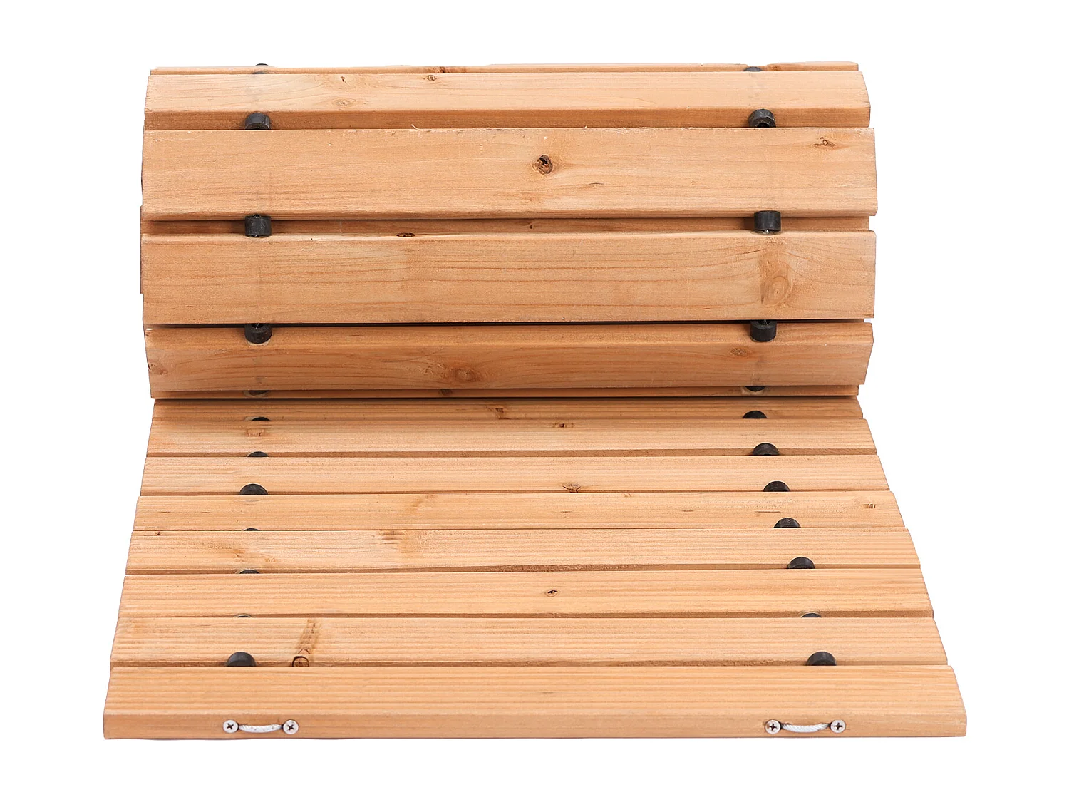 Allée Chemin de Jardin, SucceBuy Passerelle de Jardin Droite en Bois (244 × 43 cm)