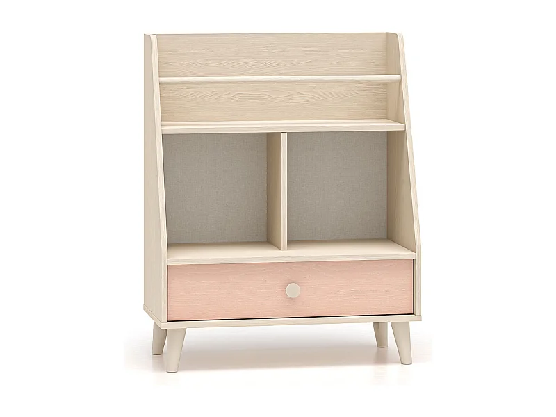 BÜCHERREGAL Mevel Wüstensand / Millennial Pink 72 / 36 / 90cm