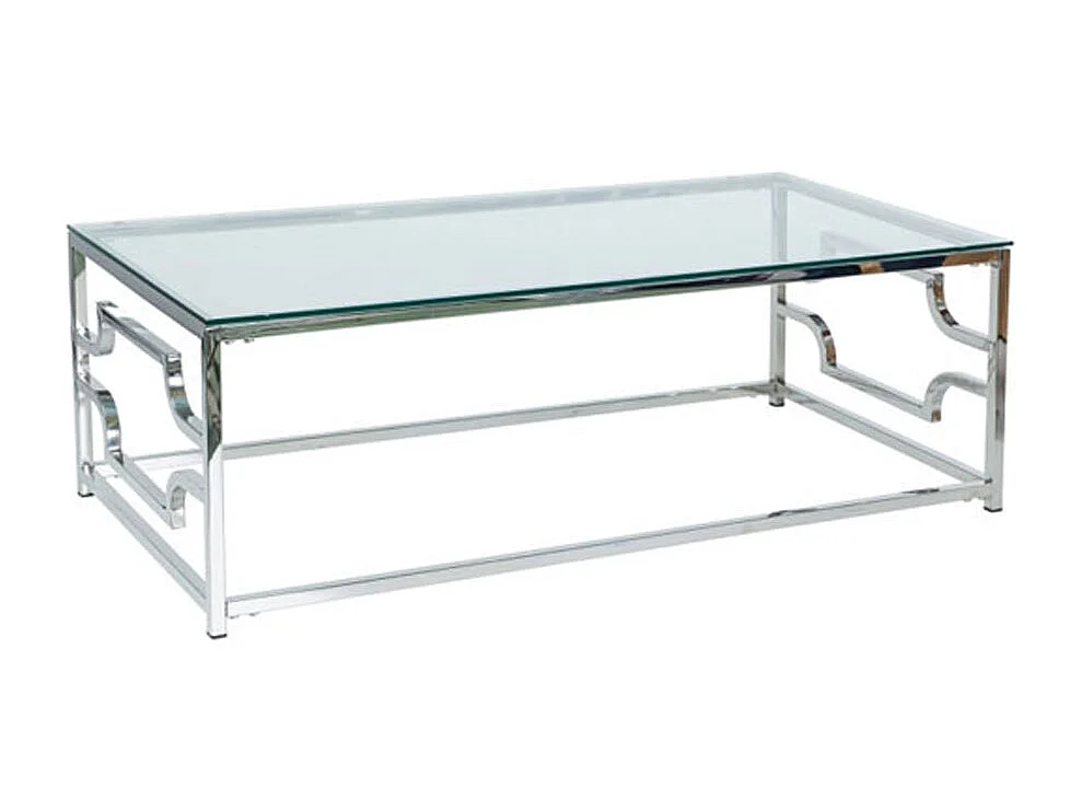 COUCHTISCH Versace Silber 120 / 60 / 40cm