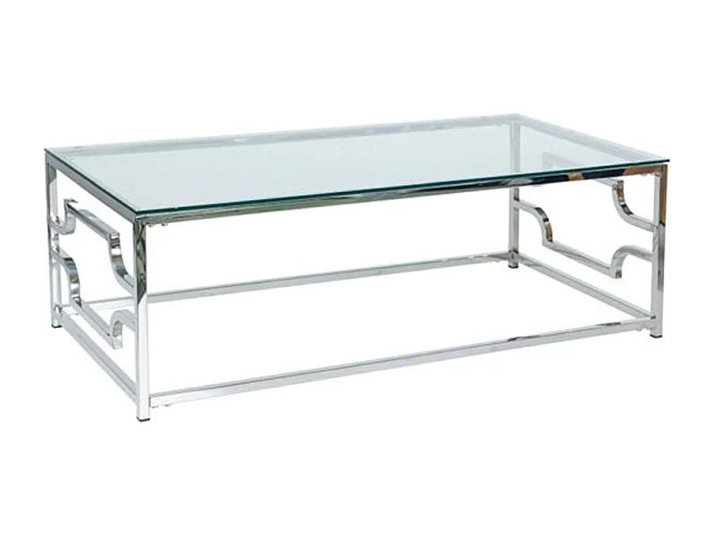 COUCHTISCH Versace Silber 120 / 60 / 40cm