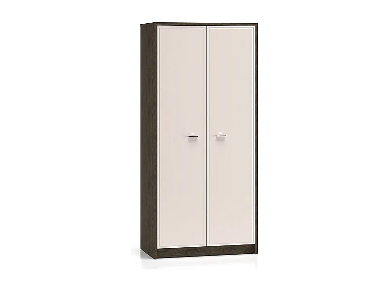 KLEIDERSCHRANK Avante Windmill Eiche dunkel / Cashmere Hochglanz 89 / 52 / 195cm
