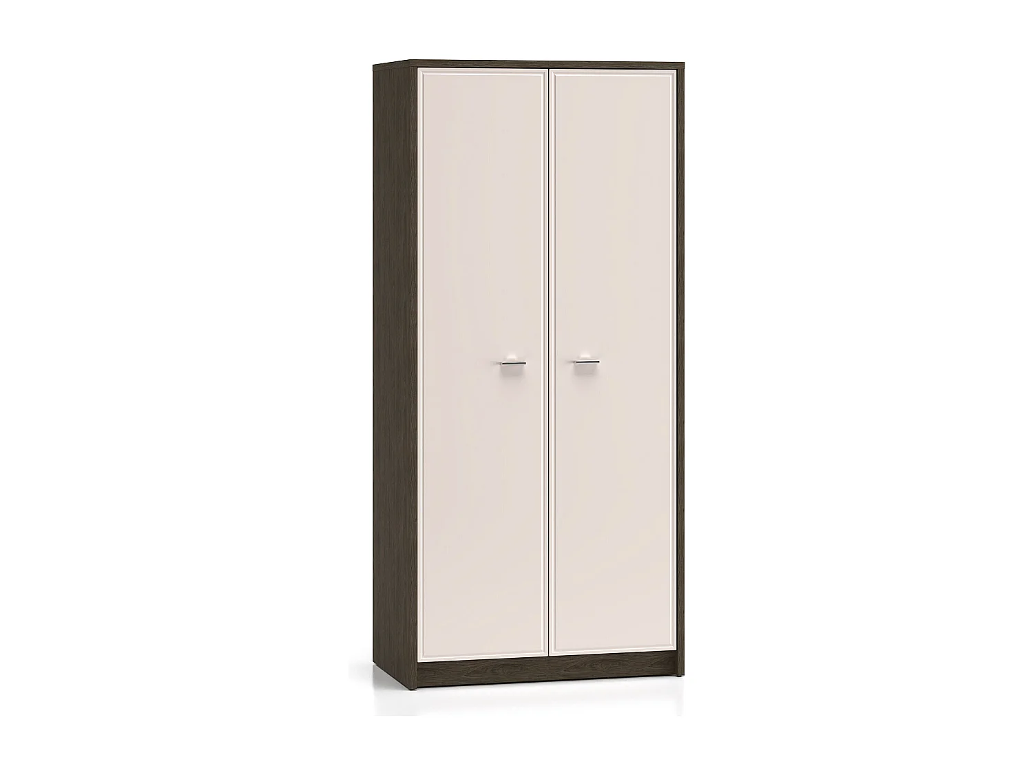 KLEIDERSCHRANK Avante Windmill Eiche dunkel / Cashmere Hochglanz 89 / 52 / 195cm