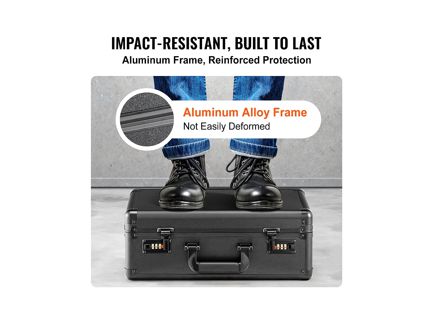 Boîte de Rangement, SucceBuy Boîte de Rangement pour Cartes Graduées, 4 Emplacements, Serrure à Code, Peut Contenir 108 Cartes PSA