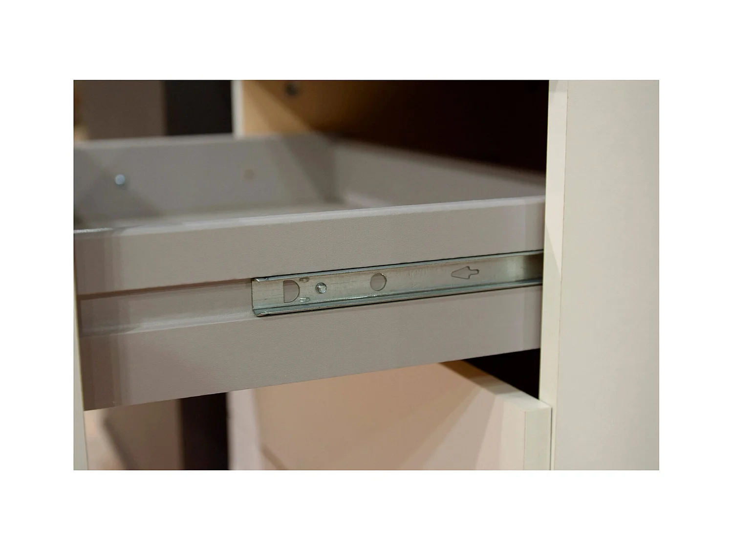 SCHLAFZIMMER SET 4-teilig Plankeneiche / Weißglas 498 / 210  / 210cm