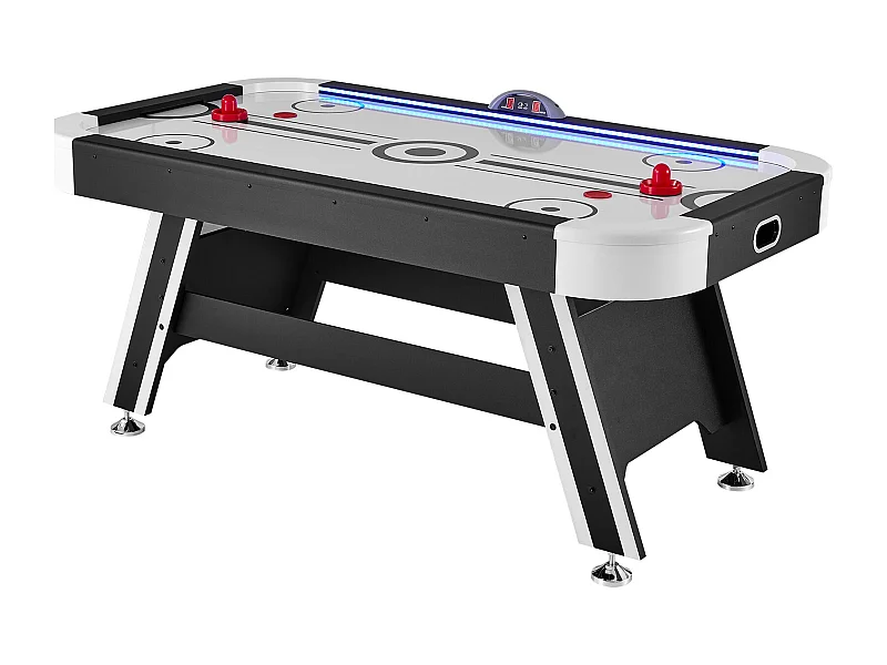 Mesa de bilhar, SucceBuy Mesa de Air Hockey de 183 cm com placar LED, discos e empurradores incluídos