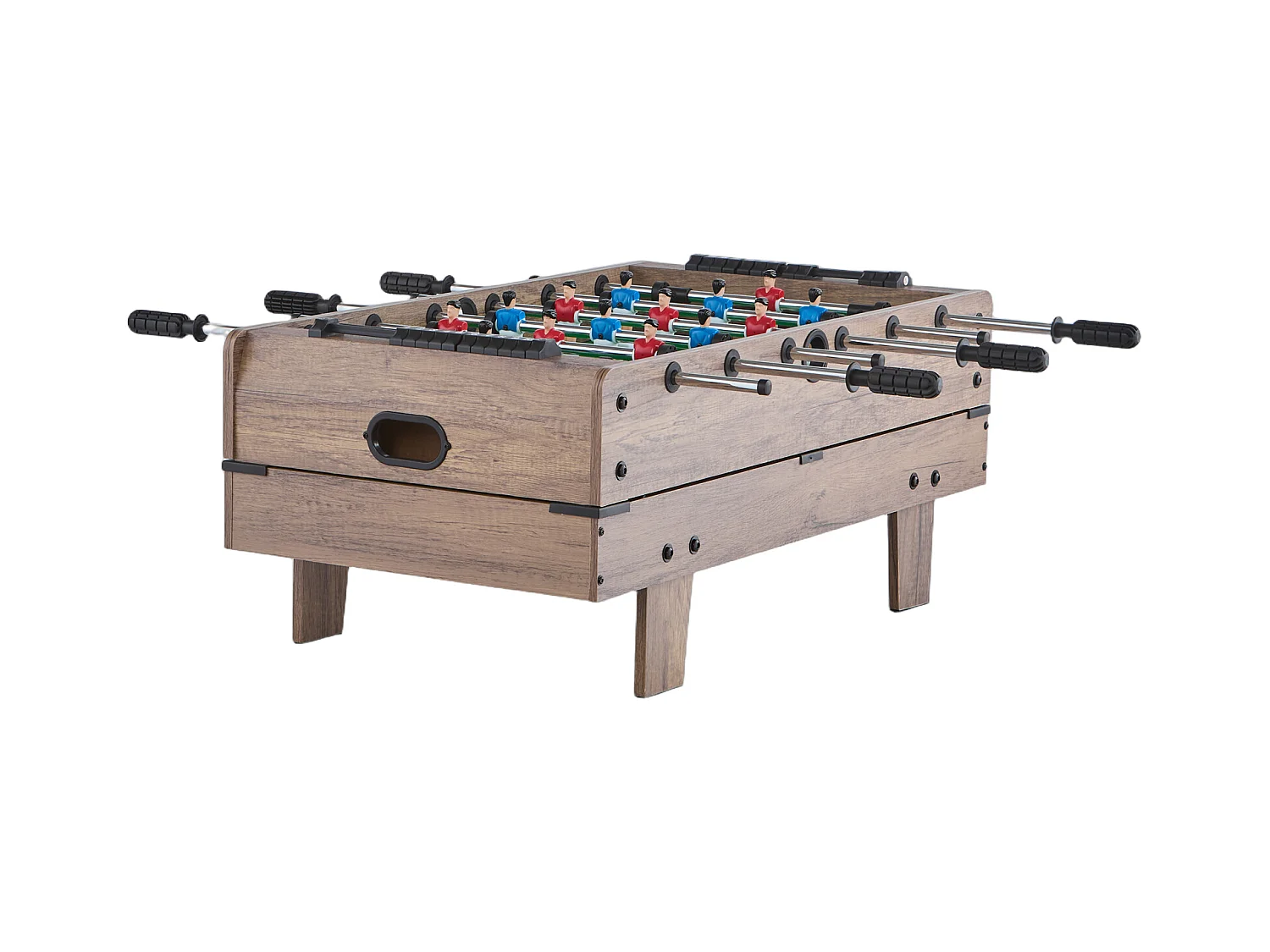 Table de Jeu Combinée 4 en 1 Air Hockey Baby-foot, Ping-pong, Billard, 82 cm – Multifonction, Compacte, d'Intérieur