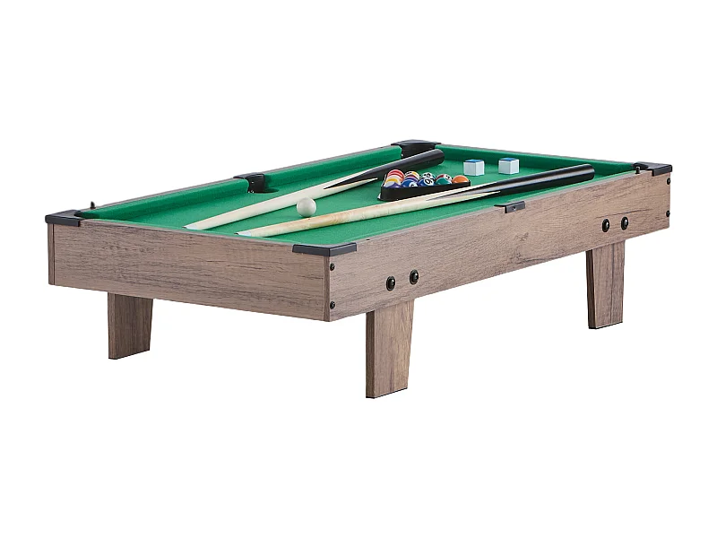 Tavolo da biliardo, SucceBuy 4 in 1 Air Hockey Combo Tavolo da gioco 82 cm Calcio balilla, Ping-pong, Biliardo - Multifunzionale, Compatto, per interni