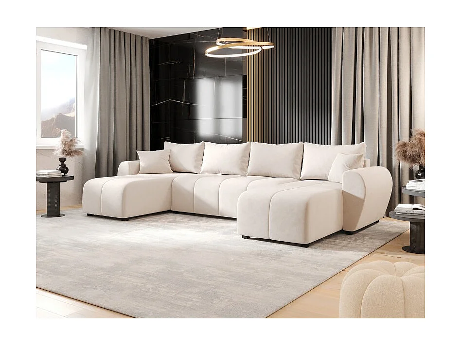 Canapé d’angle panoramique MOLIA en U