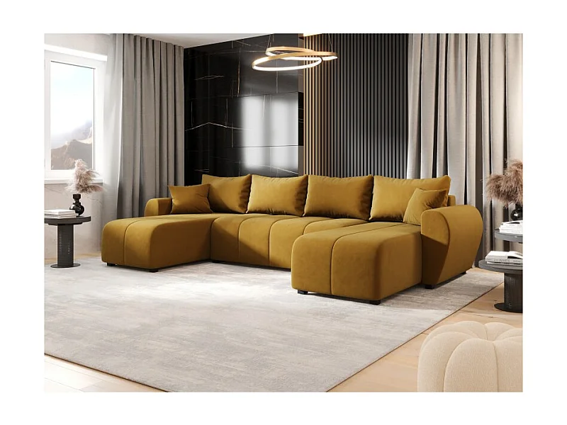 Canapé d’angle panoramique MOLIA en U