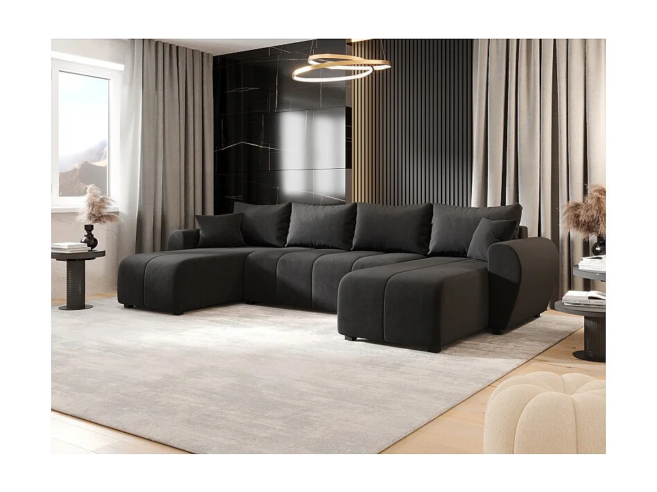 Canapé d’angle panoramique MOLIA en U