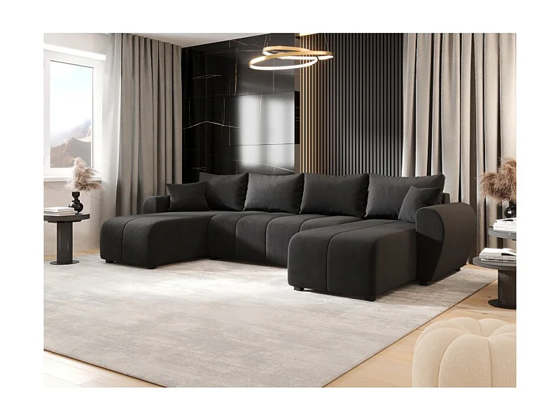 Canapé d’angle panoramique MOLIA en U