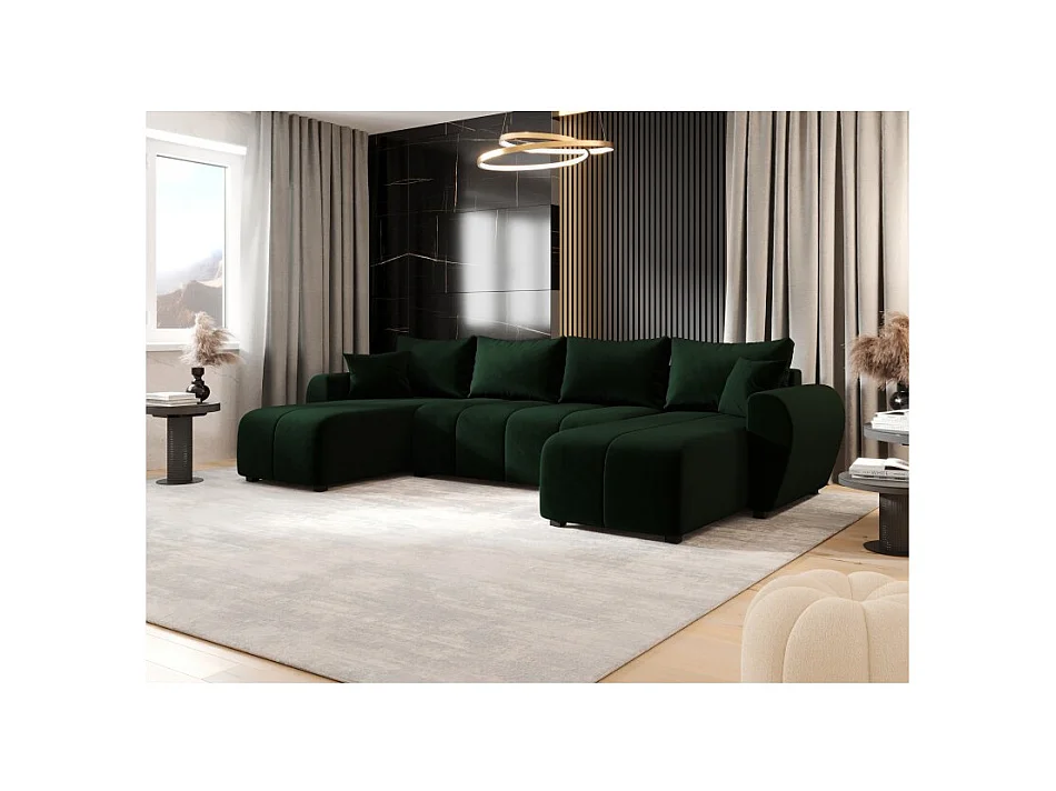 Canapé d’angle panoramique MOLIA en U