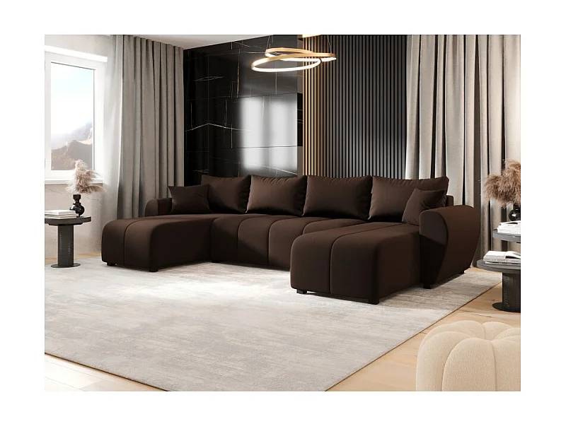 Canapé d’angle panoramique MOLIA en U